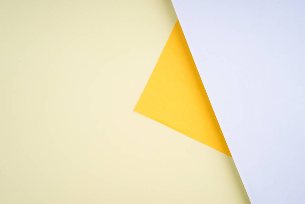 Kreatív elrendezés puha pasztell színű papírok létrehozása absztrakt háttér - Fotó, kép