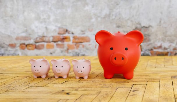 Piggy Bank save money investment - Photo, Image
