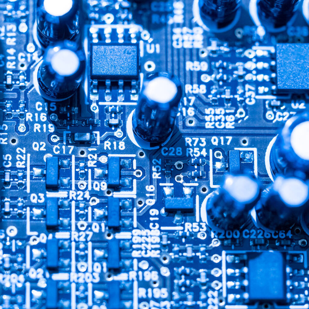 micro circuito stampato con chipset integrato
 - Foto, immagini