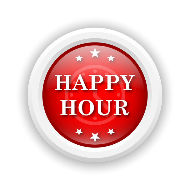 Happy hour icon - Photo, Image