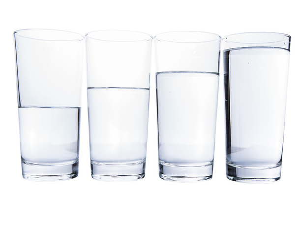 Water Filled Glasses - Photo, Image