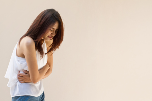menstruation pain or stomach ache, mild pain - Foto, immagini