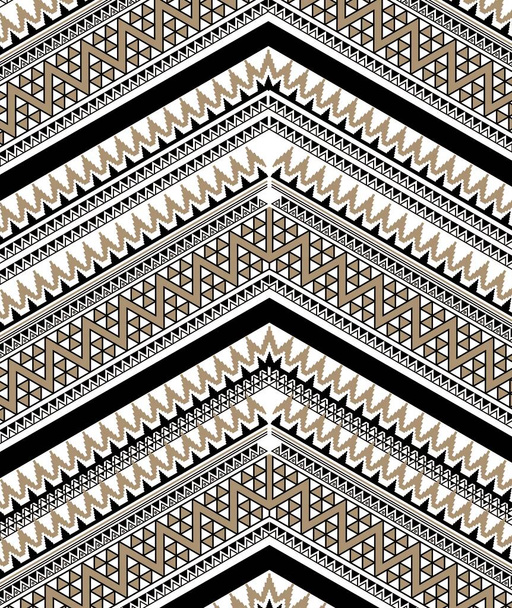 geomtrical ornamental border pattern. fabric texture.. - Photo, Image