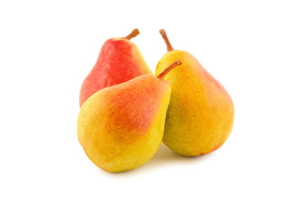 Ripe pears isolated on white background. - Foto, Imagem
