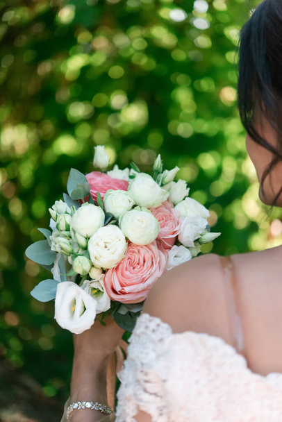 Bridal bouquet for the wedding - Фото, изображение