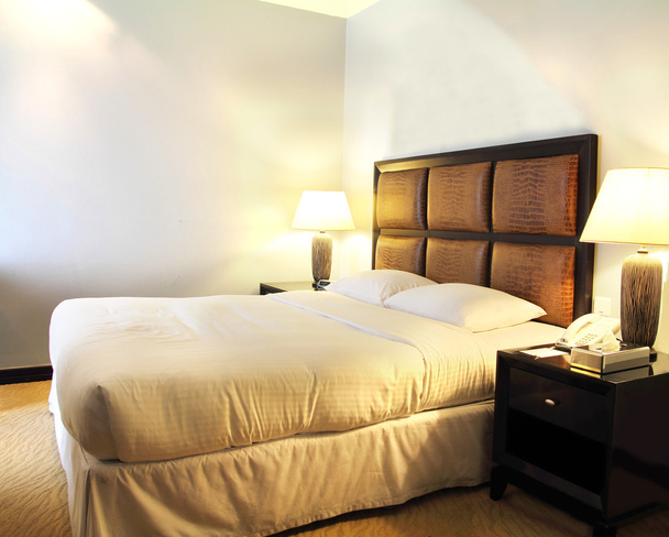 Hotel slaapkamer - Foto, afbeelding