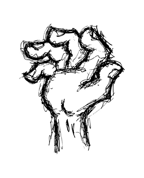 Гранж-жест
 - Вектор,изображение