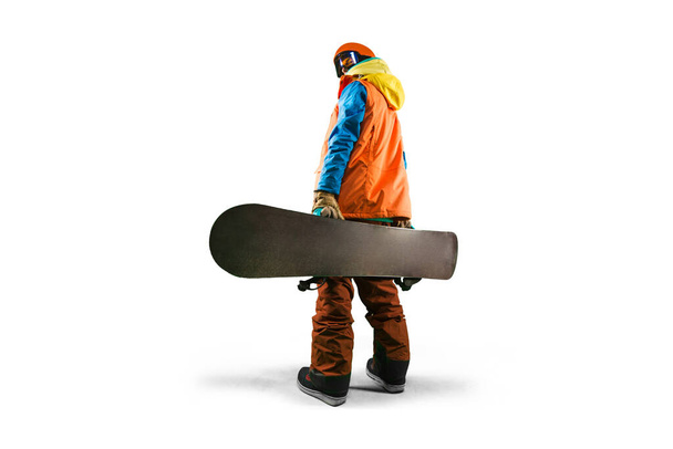 Snowboarding. Extreme winter sports. - Valokuva, kuva