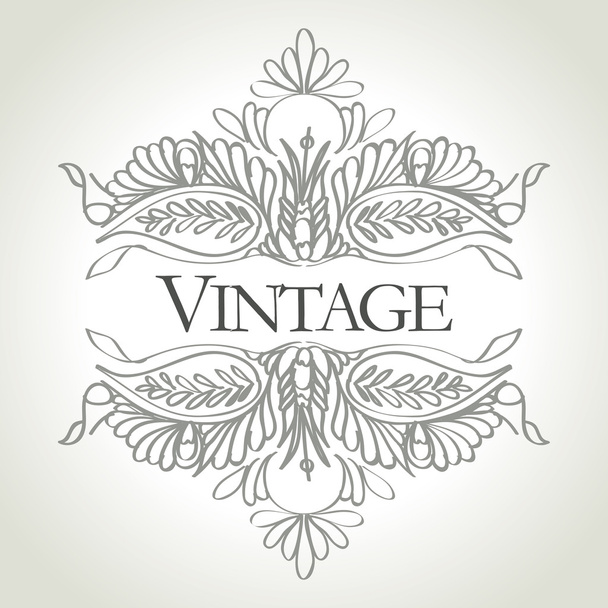 vector vintage frame - Vettoriali, immagini