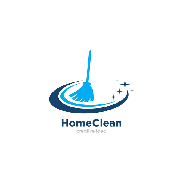 Home Concetto creativo pulito Logo Design Template Vector
 - Vettoriali, immagini