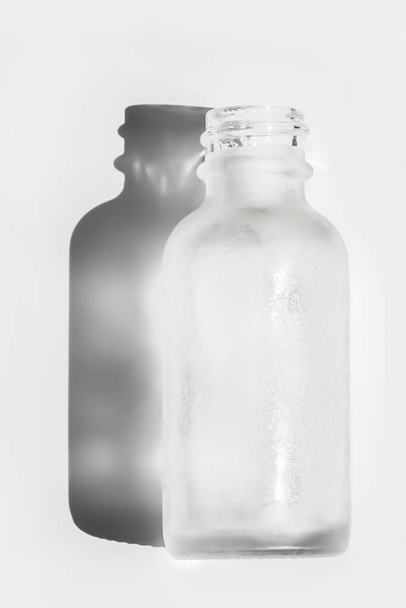 Empty cosmetic bottle for hyaluronic acid. - Photo, Image
