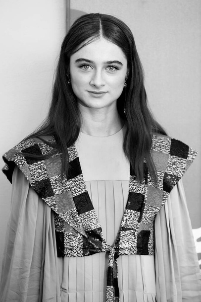 VENICE, ITALY - SEPTEMBER 04: Raffey Cassidy attends the photo-call of the movie 'Vox Lux' during the 75th Venice Film Festival on September 4, 2018 in Venice, Italy.  - Photo, Image