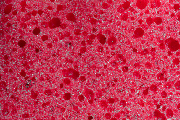 Rode spons patroon, achtergrond, textuur - Foto, afbeelding