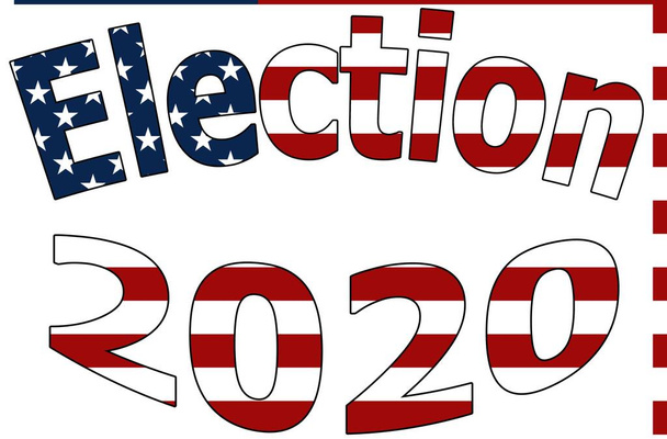 US Presidential Election 2020 Vote Democracy USA Politics Democractic Party Republican Party November 2020 - Photo, Image