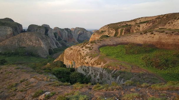 The Black Rocks at Pungo Andongo (Pedras Negras de Pungo Andongo) in Angola - Photo, Image