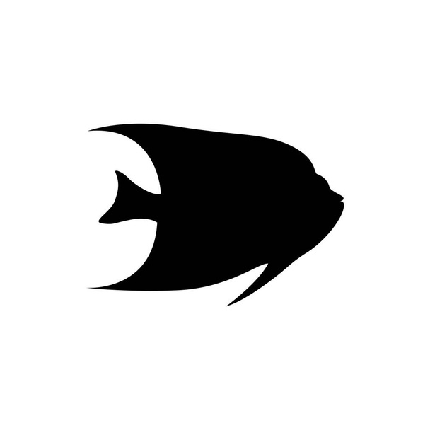 tropical fish vector icon - Vetor, Imagem