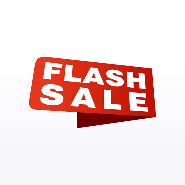 Flash Sale banner template design.Vector illustration. - Vektor, obrázek