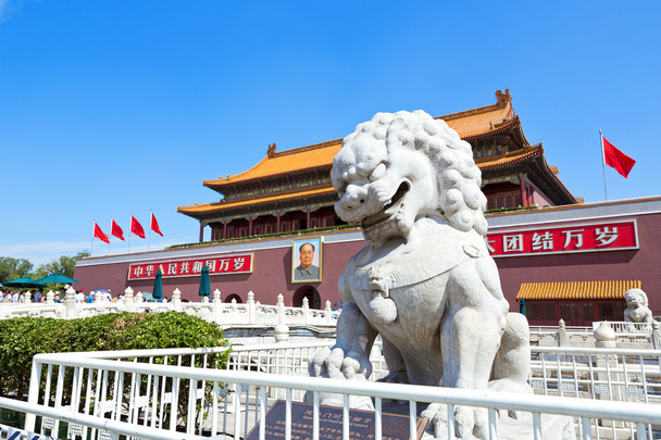 Peking, Tienanmenin aukio, kielletty kaupunki
 - Valokuva, kuva