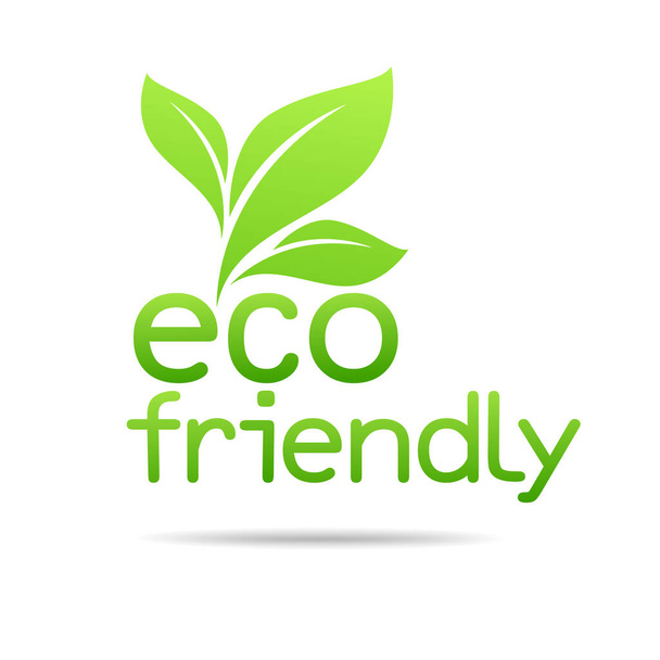 Eco Friendly Environment design - Vektör, Görsel