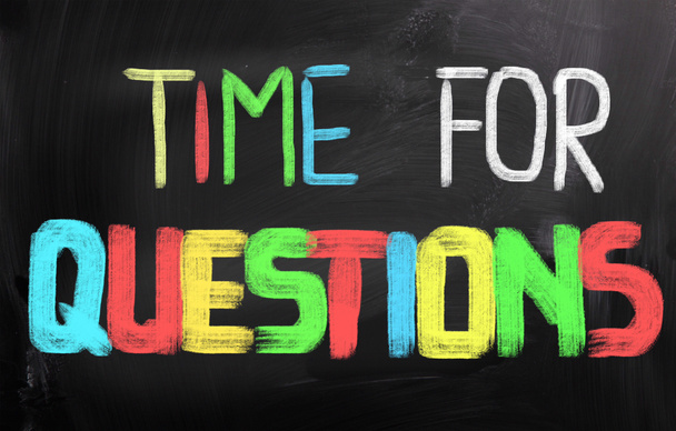 Time For Questions Concept - Фото, изображение