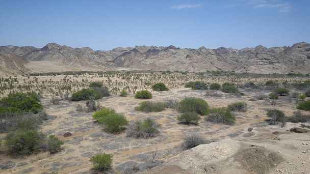 Spitzkoppe landscape in the Namib desert of Namibia - Photo, Image
