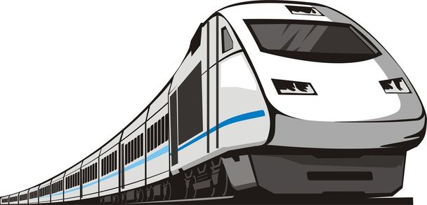 Vonat - Vektor, kép