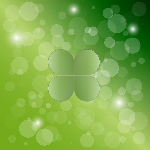 achtergrond met groene elementen - Vector, afbeelding