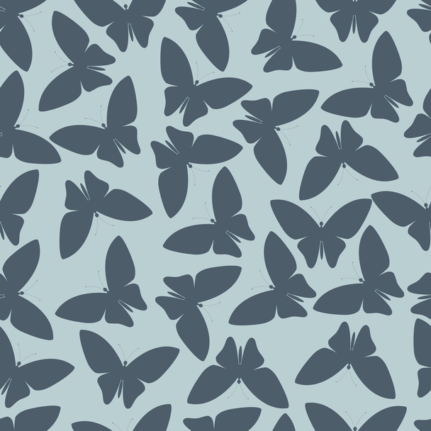Seamless pattern or abstract butterfly in vector style - ベクター画像