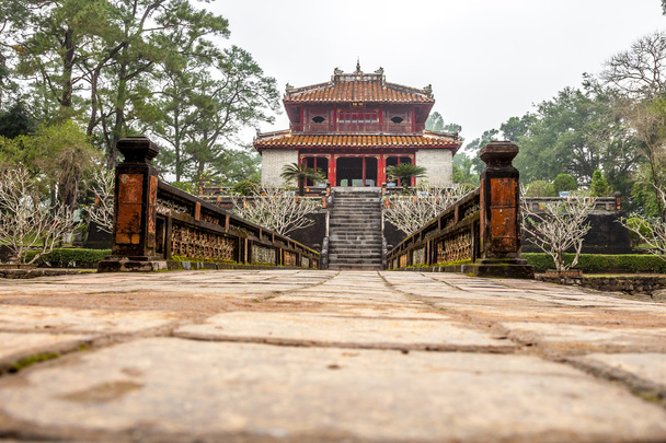 Ming Mang Emperor Tomb in Hue, Vietnam - Foto, afbeelding