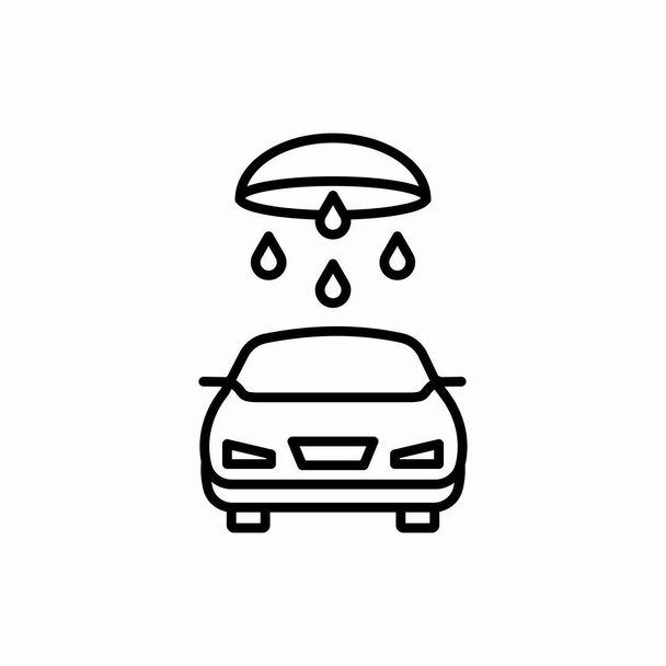 Outline car wash icon.Car wash vector illustration. Symbol for web and mobile - Vector, Image