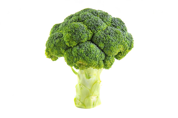Beyaz arka plan üzerinde izole brokoli sebze  - Fotoğraf, Görsel