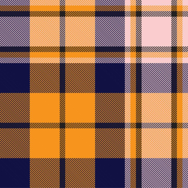 Xadrez laranja, xadrez, tartan padrão sem costura adequado para têxteis e gráficos de moda
 - Vetor, Imagem