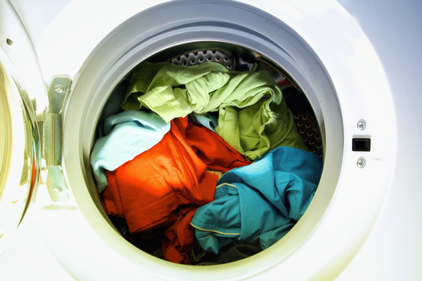Clothes in laundry - Фото, зображення