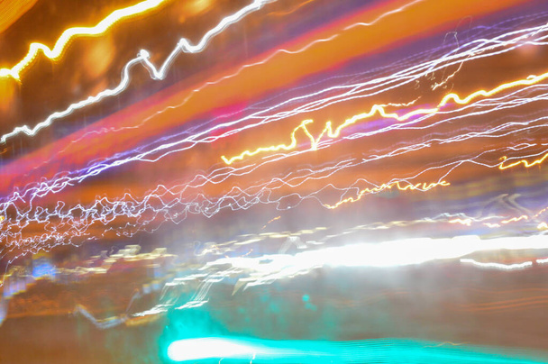 Abstrakti nopeus hämärtää väriä. Käsitteet - Valokuva, kuva