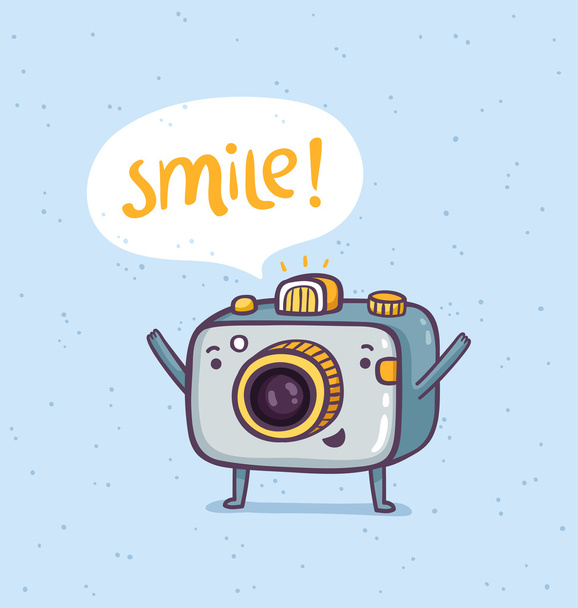 Smile photo - Vector, imagen