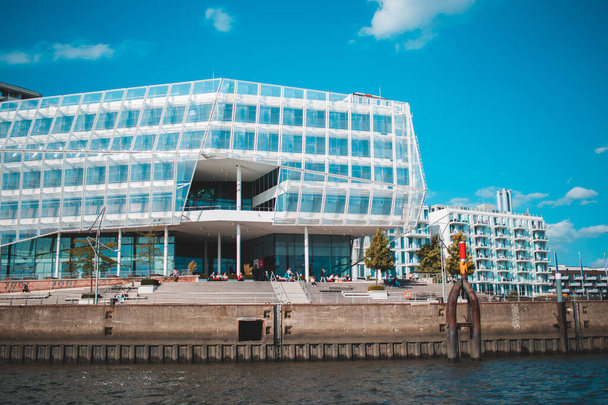 Building in Hamburg Port Germany - Fotó, kép