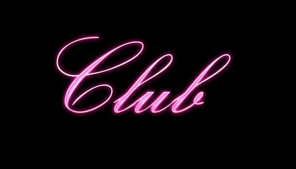 Club rosa neon
 - Foto, immagini