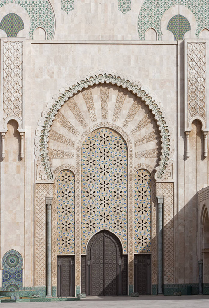borrão no irã os azulejos decorativos antigos do palácio real antigo - Foto, Imagem