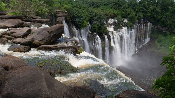 Kalandulské vodopády v Angole - Fotografie, Obrázek