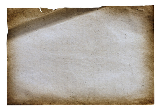 Old paper isolatedold - Photo, Image
