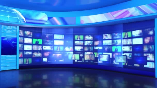 3d notizie virtuali studio schermo verde sfondo
 - Filmati, video