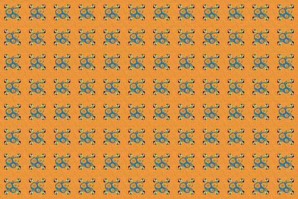 Κλασσικό στολίδι λουλουδιών. Αφηρημένο κλασικό μοτίβο χωρίς ραφή. - Φωτογραφία, εικόνα