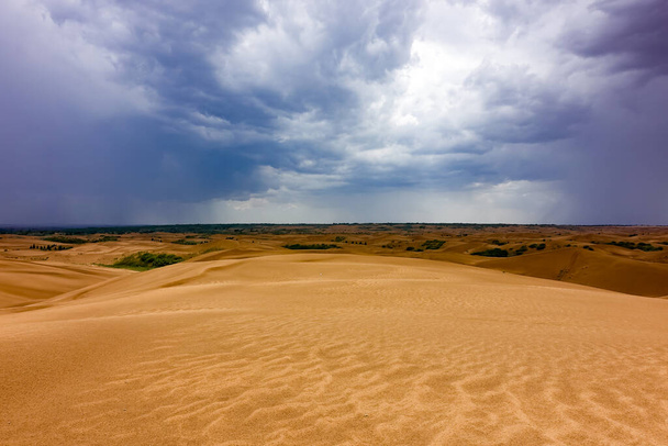 dune nella mongolia interna, Cina
 - Foto, immagini