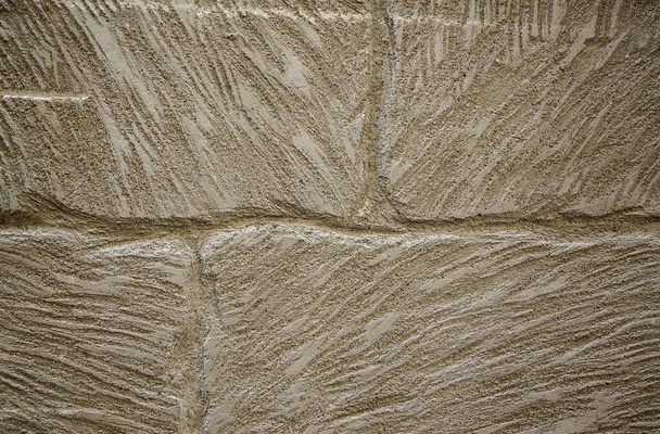 Textured stone wall, decoration detail, facade - Photo, Image