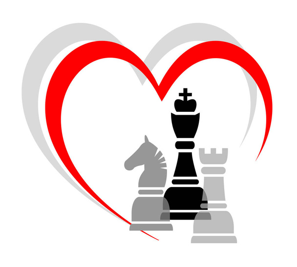 šachová hra grafická ve vektorové kvalitě - Vektor, obrázek