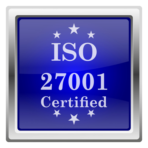 ISO 27001 pictogram - Foto, afbeelding