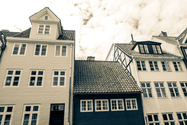 Kauniita katuja Kööpenhaminan matka tausta
 - Valokuva, kuva