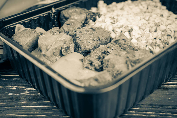 Σιτάρι με βοδινό κρέας, υγιεινή διατροφή - Φωτογραφία, εικόνα