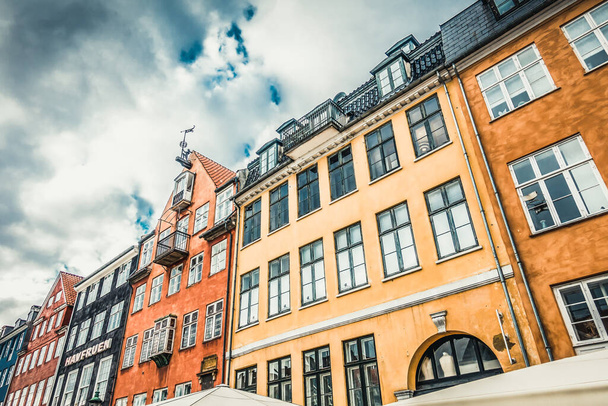 Bela arquitetura Copenhague, viajar ao redor Copenhague
 - Foto, Imagem