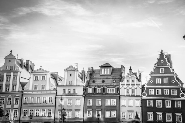Gyönyörű, gyönyörű utcák Wroclaw - Fotó, kép